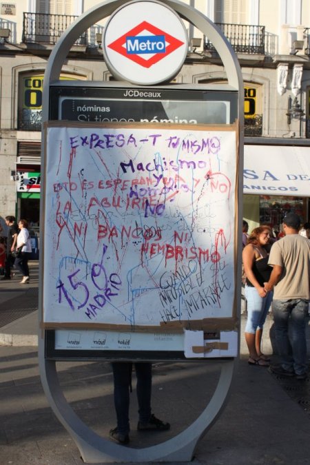 Küresel Protesto Gününde Yüzbinlerce İspanyol Sokaklara Döküldü