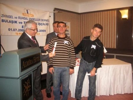 Kursa Giden Zihinsel Ve Ruhsal Engelliler İş Sahibi Oldu