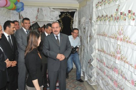 Kursiyerler El Emeği Göz Nuru Eserlerini Sergiledi