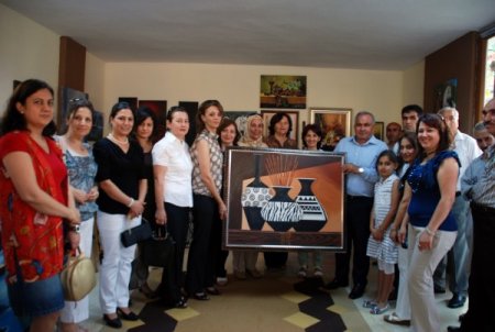 Kursiyerlerin El Sanatları Ve Resim Sergisi İlgi Gördü