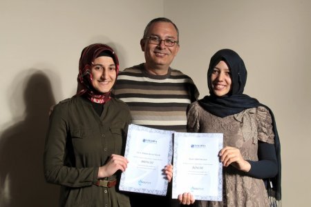 Kursu bitirdiler, fotoğraf yarışmasında derece aldılar