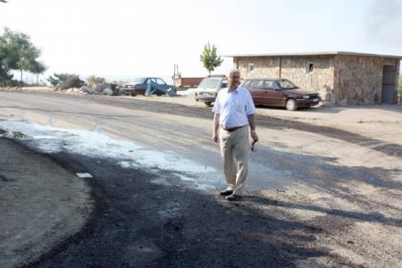 Kurşunlu Köyü Sahil Yolu Asfalt Çalışmaları Başladı