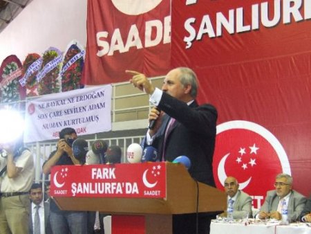 Kurtulmuş, Hükümetin Gap Politikasını Eleştirdi