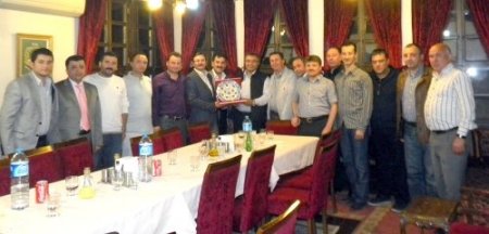 KÜSİAD’dan Vali Çiftçi’ye veda yemeği