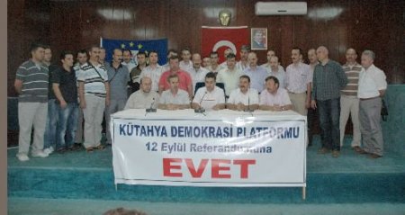 Kütahya'da 30 Sivil Toplum Kuruluşu Referandumda 'evet' Diyecek