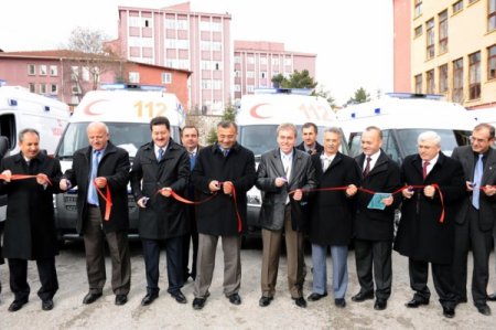 Kütahya'da 6 yeni ambulans hizmete girdi
