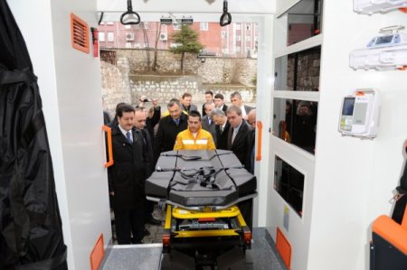 Kütahya'da 6 yeni ambulans hizmete girdi