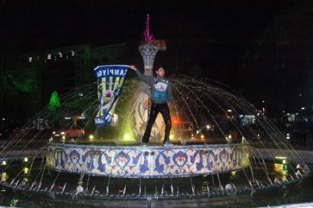 Kütahya'da Fenerbahçeli taraftarların coşkusu