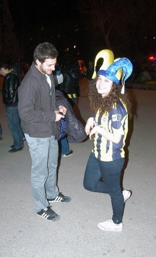 Kütahya'da Fenerbahçeli taraftarların coşkusu