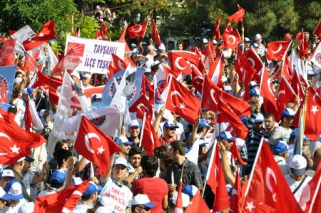 Kütahya'da 'Linyit ve Termik Santraller Özelleştirilemez' mitingi