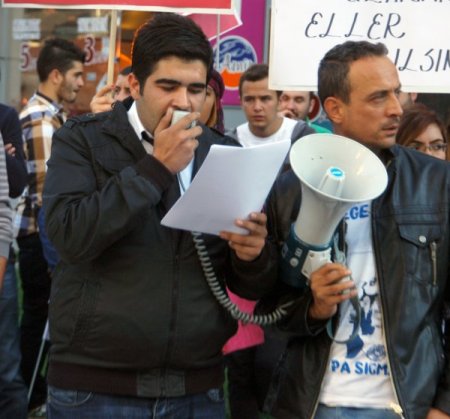 Kütahya'da 'savaşa hayır' eylemi