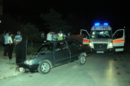Kütahya'da Trafik Kazası: 1 Yaralı