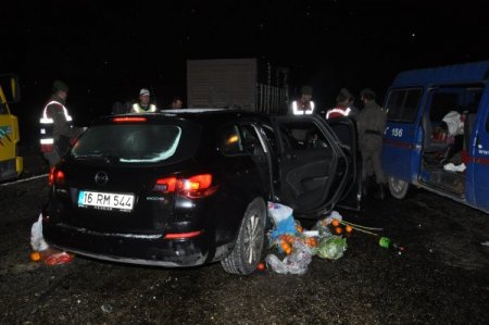 Kütahya'da trafik kazası: 6 yaralı