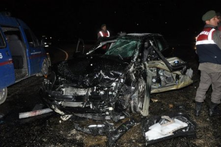 Kütahya'da trafik kazası: 6 yaralı