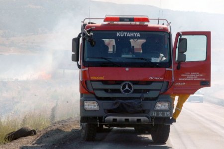 Kütahya'da Yangın