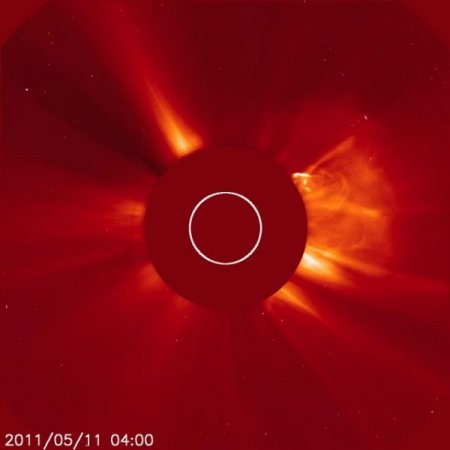 Kuyruklu Yıldızın Güneş’e Çarpma Anı Görüntülendi