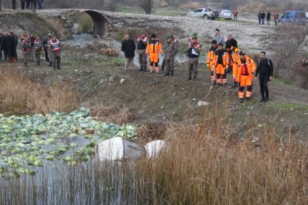 Lahana yüklü kamyonet göle uçtu, 2 kişi boğularak öldü