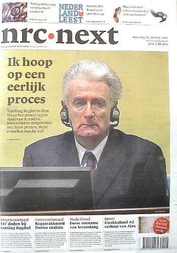 Lahey'de Bugün Başlayan Duruşmaya Radovan Karadziç Gelmeyince Duruşma Yarına Ertelendi