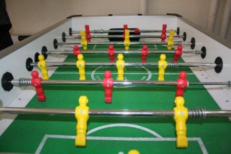 Langırt ve Air Hockey turnuvasında kuralar çekildi, heyecan başladı