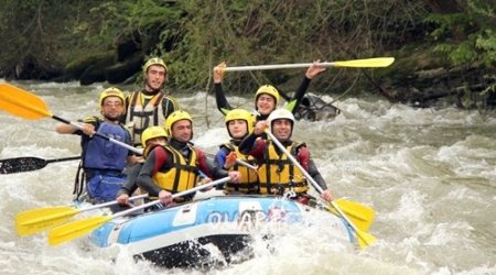 Lara Koleji velileri raftingte buluştu