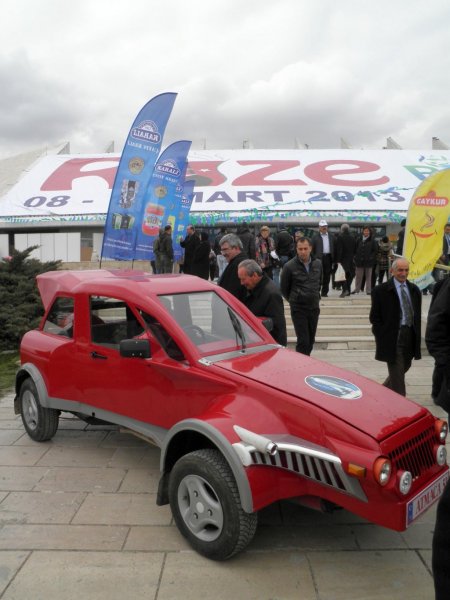 Laz mucidin otomobili ‘Atmaca 53’ Ankara’da