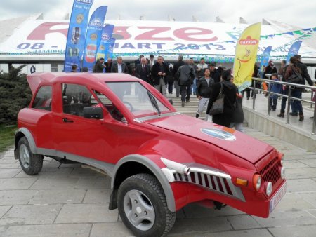 Laz mucidin otomobili ‘Atmaca 53’ Ankara’da