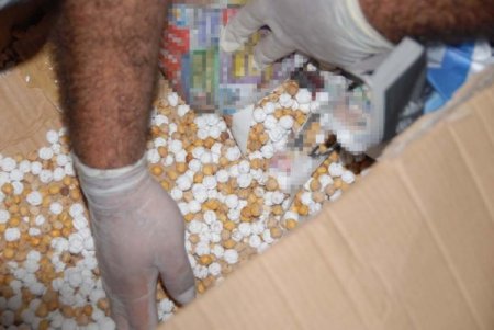 Leblebi Arasında Esrar Ele Geçirildi