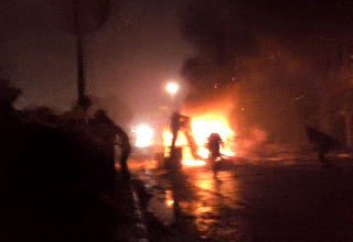 Libya'dan Film Karelerini Aratmayan Çatışma Görüntüleri