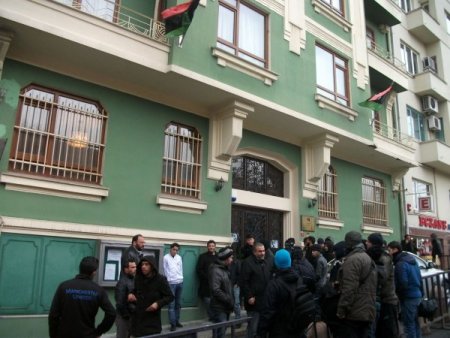 Libyalı Gazilerden Maaş Eylemi