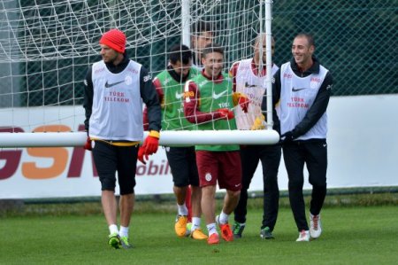 Lider Galatasaray, Bursaspor ile oynayacağı maçın hazırlıklarını sürdürdü
