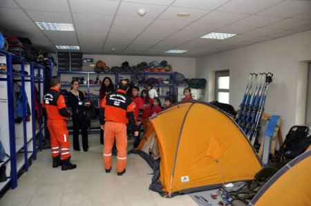 LÖSEV’li çocuklar Bursa AFAD’a eğitim gezisi düzenledi