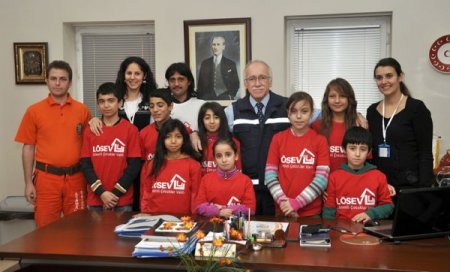 LÖSEV’li çocuklar Bursa AFAD’a eğitim gezisi düzenledi