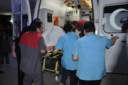 LPG istasyonundaki patlamada 2 işçi yaralandı (2)