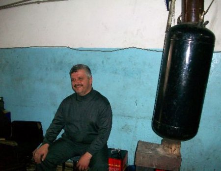 Lpg Tankından Banyo Kazanı Yaptı