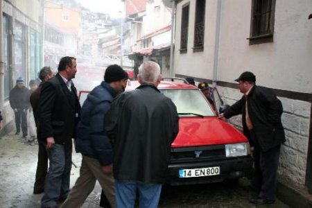 Lpg'li Araç Alev Aldı
