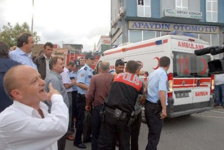 Lpg'li Araç Otoparkta Patladı, Sürücüsü Ağır Yaralandı