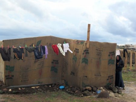 Lübnan’a sığınan Suriyeli aileler, zor şartlarda yaşam mücadelesi veriyor