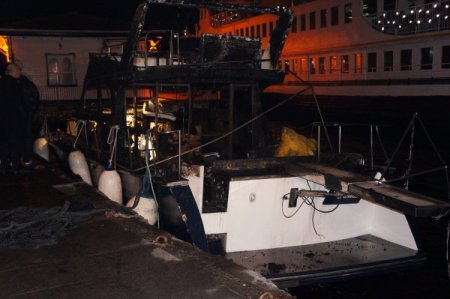 Lüks yatta yangın: 2 ölü