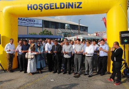 MAÇED'in 5'nci el işi ve gıda kermesi açıldı