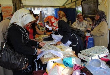 MAÇED'in 5'nci el işi ve gıda kermesi açıldı