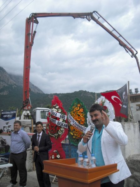 Maceracı, Kemer’de Öğrenci Yurdunun Temelini Attı