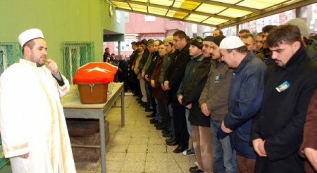 Maden İşcisi Dualarla Son Yolculuğuna Uğurlandı