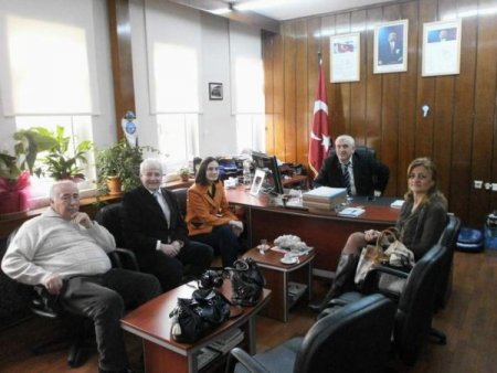 Maden suyu köyü ilkokulundan AB projesi