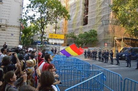 Madrid’de binlerce kişi Troyka’yı protesto etti