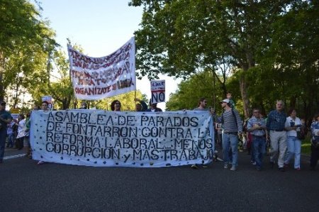 Madrid’de binlerce kişi Troyka’yı protesto etti