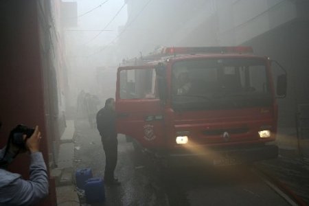 Mahalleyi saran dumanlar büyük korkuya sebep oldu
