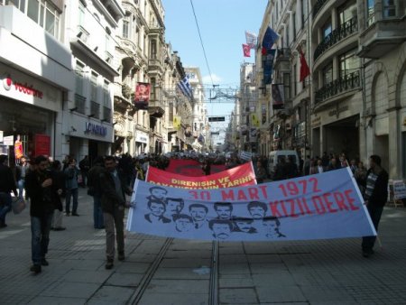 Mahir Çayan'a Taksim'de Anma