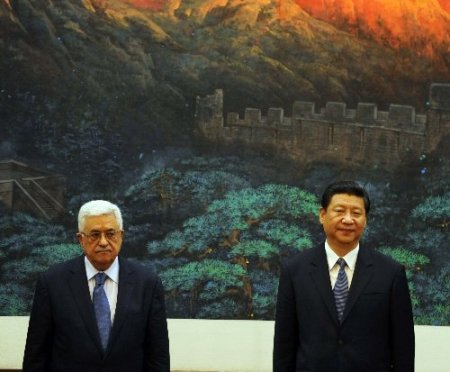 Mahmud Abbas, Çin Cumhurbaşkanı Xi ile görüştü