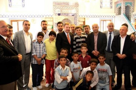 Mahmut Bahadır Camii ibadete açıldı