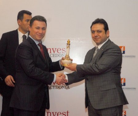 Makedonya Başbakanı Gruevski Türk Yatarımcıları Ülkesine Davet Etti